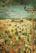 Pieter Bruegel detalj fran korsbarandet Germany oil painting artist